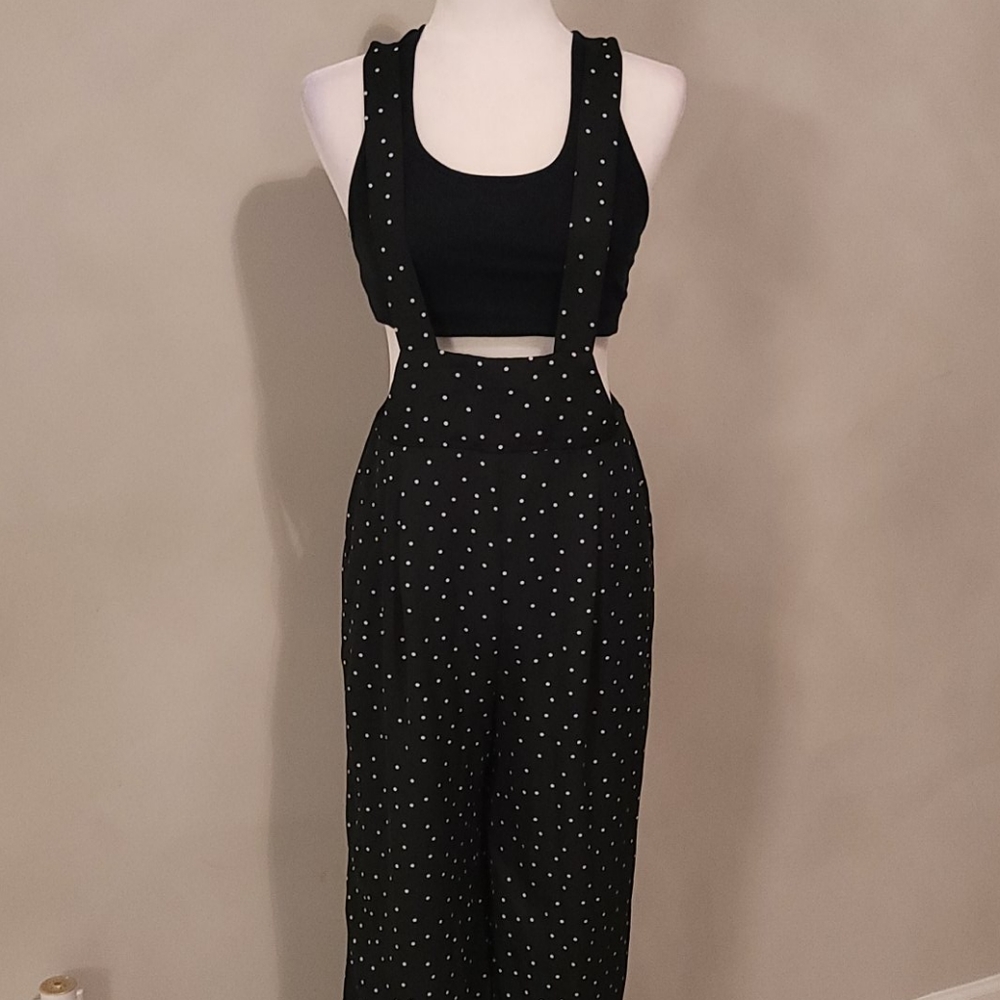 NWT Black & white polka dot jumper